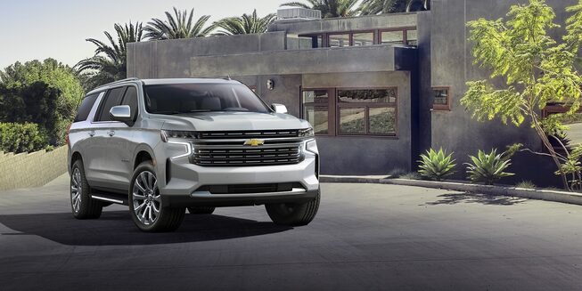 Parabrisas reforzado para absorción acústica y tintado ligero para rayos solares en Chevrolet Suburban 2023, camioneta grande
