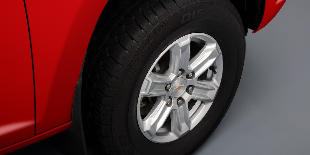 Tu pickup 4 cilindros Chevrolet S10 Max 2025 tiene rines de aleación de aluminio de 16 pulgadas 